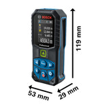 Medidor láser Verde GLM 50-27 CG con Bluetooth