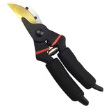 Tijeras de podar eléctricas profesionales color negro/Grip cómodo y suave/Podadera de alta calidad | Podadoras para jardín