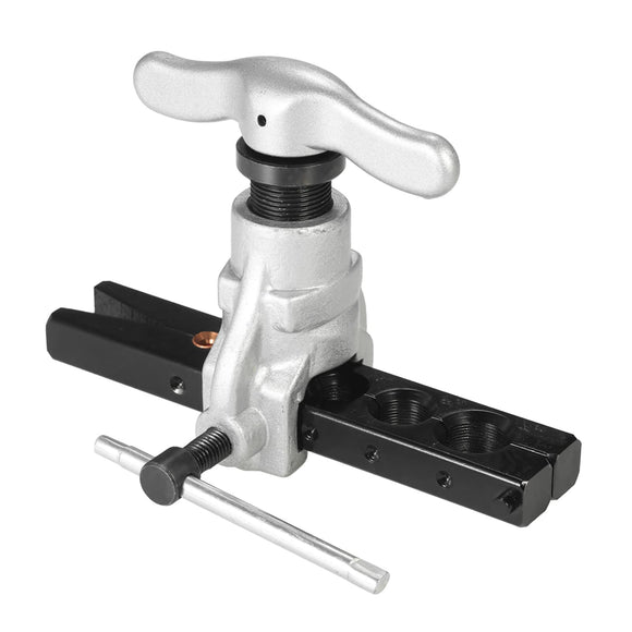 Juego de herramientas de abocardado excéntrico para aplicaciones de línea de freno de gas de agua de refrigeración Tubería 6 tamaños de troqueles 1/4 - 3/4 pulgadas Ángulo de 45 grados Juego de herramientas de abocardado tipo ne excéntrico para