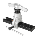 Juego de herramientas de abocardado excéntrico para aplicaciones de línea de freno de gas de agua de refrigeración Tubería 6 tamaños de troqueles 1/4 - 3/4 pulgadas Ángulo de 45 grados Juego de herramientas de abocardado tipo ne excéntrico para