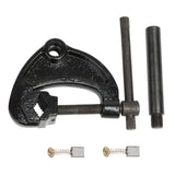 ▶ Roscador de tubo Máquina portátil de roscar eléctrica de tubo con 6 troqueles(US Plug)