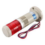 Baomain - Lámpara de señal LED roja LTP-502TJ con luz continua de 110 V AC