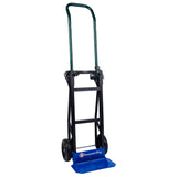 Carretilla 400 libras de capacidad, ultraligero, superfuerte, nailon convertible de mano y carretilla