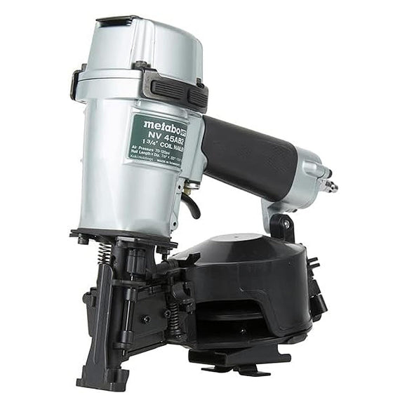 Clavadora para techos | Neumática | Acepta clavos de techo de bobina de 7/8 pulgadas hasta 1-3/4 pulgadas | Cargador de 16 grados Metabo HPT