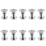 🔩 Cionyce - Juego de 50 tornillos de fijación de postes de rosca Chicago M5 x 6 mm, tornillos de encuadernación Phillips Chicago, kit surtido para piel, álbumes de recortes, libros, álbumes de fotos