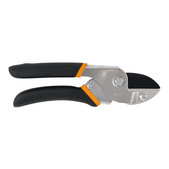 Tijeras de podar capacidad de corte de 5/8 pulgadas con tecnología de palanca de potencia que proporciona más potencia de corte, lo mejor para tallos secos, muertos y ramas pequeñas