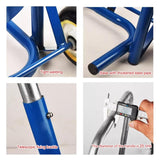 Carro Portátil para Cilindros De Gas - Estante Rodante Ligero De Acero Inoxidable - Estante Fijo para Cilindros De Gas Carretilla Manual para Transporte De Tanques De Acetileno