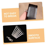 🔩 Levemolo 7Juegos Kit de Reparación de Remaches y Tuercas para Ejes de Ventiladores de Mano Plegables de Sujetadores de Eje Sólido para Abanicos Manuales y Accesorios de Ventilador