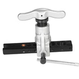 Juego de herramientas de abocardado excéntrico para aplicaciones de línea de freno de gas de agua de refrigeración Tubería 6 tamaños de troqueles 1/4 - 3/4 pulgadas Ángulo de 45 grados Juego de herramientas de abocardado tipo ne excéntrico para