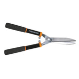 Tijeras de setos con palanca de potencia, cuchillas de acero inoxidable de 8 pulgadas, tijeras de corte de plantas con hoja de acero afilada de precisión