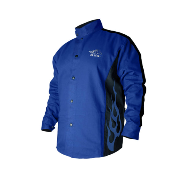 ▶ Revco Racing revco bsx fr - chamarra de soldadura para hombre, color azul, talla L de EE. UU