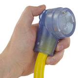 ▶ Conntek 14368-50, Cable de extensión de 30 Amp RV, Amarillo (50 pies)