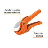 ▶TRUPER Cortador de tubo de PVC, hasta 1-5/8" Truper COT-PVC,