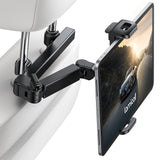 ▶ Soporte Tablet Automovil - [Brazo de Extensión] Soporte iPad Reposacabezas Auto Coche Carro para 4.7-11" Celular y Tablets como Samsung Tab, iPad Pro, Air, Mini, E-Reader, Kindle