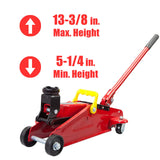 Gato hidráulico para Piso con 2 Soportes de Gato, Capacidad de 1,816 kg (T82001)