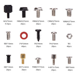 🔩 Jedids Accesorios Básicos para Ordenador y Kit de Tornillos, Equipo de Tornillos de la Computadora de Los Tornillos del Disco Duro de la Placa Base