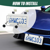 🔩 Jsorum Kits de tornillos antirrobo, kit de placa de matrícula resistente a manipulaciones, tornillos de seguridad de 1/4 pulgadas (M6), kit de sujetadores de acero inoxidable a prueba de óxido para montaje