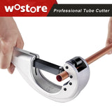 ▶ Cortador de tubos de 1/4 a 2-5/8 pulgadas tubo de cobre de PVC y aluminio con hoja reemplazable