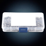 🔩 Walfront 230 unids Tornillos y Tuercas Set M3 Metric Acero Inoxidable Hexagonal Socket Button Head Cap Tornillos Kit