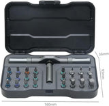 24 in 1 Magnetic Screwdriver Set, DIY Repair Tool Kit, Magnetic DIY Precision Tool kit for PC Mobile Watch Bicycle
