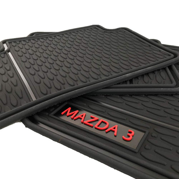 Mazda 3 Tapetes Originales 2019,2020,2021,2022,2023,2024,2025 Uso Rudo CL