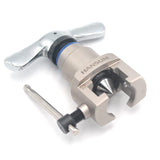 ▶ Herramientas de abocinamiento de línea de freno, expansor de tubería HVAC, reparación de cono excéntrico para tubo de cobre de latón de 45 grados (herramienta de abocinamiento de