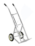 Carretilla portacilindros de Gas, Carretilla para Cilindros de propano con Asas y eslabones de Cadena, Carretilla para Transportar Cilindros de Gas.