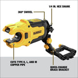 Cortador de Tubos de Cobre IMPACT CONNECT™DEWALT