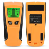 ▶ Buscador de tuberías y cables subterráneos Detector de Pared Encontrar Stud Finder con 3-en-1 Metal AC Alambres Escáner de Madera con Pantalla LCD Retroiluminada, para Detecta AC Cable, Metal Tuberías, Madera En La Pared Cemento