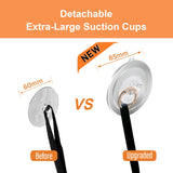 ▶ Forro de carga para perros, impermeable, funda de carga para mascotas, tapete para asiento de perro, para SUV, sedanes, furgonetas con protector de solapa de parachoques, antideslizante, ajuste universal de gran tamaño, color negro