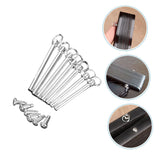 🔩 Levemolo 7Juegos Kit de Reparación de Remaches y Tuercas para Ejes de Ventiladores de Mano Plegables de Sujetadores de Eje Sólido para Abanicos Manuales y Accesorios de Ventilador
