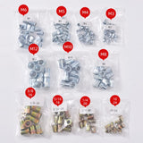 🔩 LSLANSOON Juego de herramientas de tuerca de remache, kit de herramientas de remache de 13 pulgadas con 11 mandriles métricos y SAE, kit surtido de tuercas de remache y estuche de transporte resistente