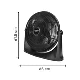 Ventilador de Piso | 2 en 1|3 Velocidades | 20 Pulgadas| Reja Plastica Aerodinamica ECOJET | Silencioso (Menos de 70 dB) | Potencia Unica | Circulador de Aire