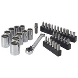 ▶ CRAFTSMAN Juego de llaves SAE y métrico 1/4 pulgadas Drive, 35 piezas (CMMT12005LZ)