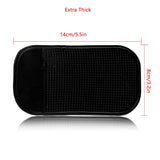 ▶ Tapetes Alfombrilla Antideslizante para salpicadero de Coche, Paquete de 5 Almohadillas para Orejas Antideslizantes para Detector de Radar, teléfono Celular, Llaves, Vidrio, Espejos, Metal, GPS