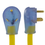 ▶ Conntek 14368-50, Cable de extensión de 30 Amp RV, Amarillo (50 pies)