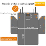 ▶ Protector de cajuela de auto, antideslizante, impermeable, para asiento trasero de perro, duradera, lavable, universal, para auto, camión, SUV (negro)