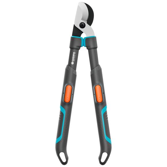 Tijeras de podar , tijeras de podar telescópicas para madera fresca de hasta 50 mm, extensibles hasta 670 mm, cuchillas de corte de precisión, PowerCoating para cortes limpios
