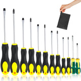 ▶ Juego de Desarmadores-Destornilladores de Precisión Extraíble Profesional Magnética Kit de Herramientas de Reparación para Computadora Móvil Teléfono Inteligente Consola de Juegos (12)