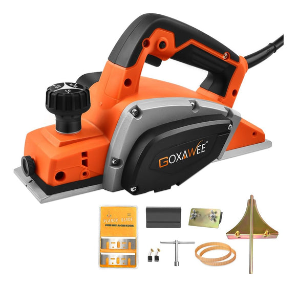 Cepilladora Eléctrica de Madera ,Herramienta Manual de 18000 RPM para Chaflán y Acabado en DIY Cepilladora Eléctrica Compacta y Eficiente para Trabajos en Madera