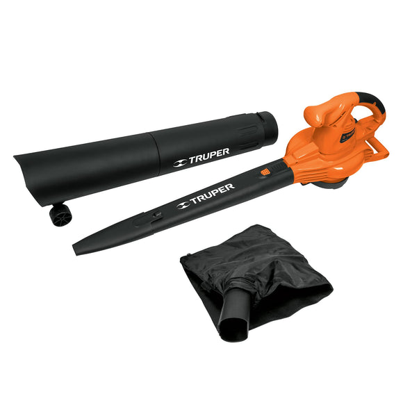 Sopladora/Aspiradora eléctrica 1, 440W, con bolsa recolectora Truper SOPLA-1440,