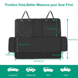▶ Cubierta Asiento Coche Perro,Funda Perro Mascota Impermeable y Resistente.Alfombra de Asiento de Estilo Protector Antidesliante,Universal para SUV,Camión,Transportar y Viaje