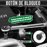 ▶ Llave de torque o dinamométrica  De 3/8 Pulgadas, 19-110Nm/7.4-81.1pies-Libra, Llave De Torque Con ±4% De Precisión, Adecuada Para La Instalación De Bicicletas, Coches y Otras Máquinas