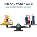 ▶ Buscador de tuberías y cables subterráneos Pro con batería recargable de 1100 mAh para localizar cables y cables de control