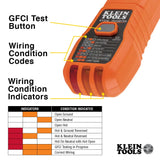 KLEIN TOOLS | Localizador de Circuitos | Encuentra rápido el interruptor correcto y verifica tomas de corriente | Indicaciones visuales y audibles | Probador de corriente |
