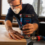 Routers de velocidad variable BOSCH 18V Brushless Colt™ Palm Router | Potencia y precisión inalámbricos para proyectos de carpintería – Incluye sistema de extracción de polvo y control de velocidad variable (herramienta