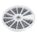 🔩 TOPINCN Juego de 600 Tornillos Pequeños (12 Tipos de Mini Tornillos, Tuercas Surtidas, M1, M1,2, M1,4, M1,6)
