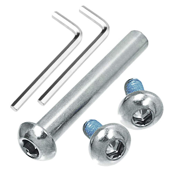 OTFAITP Tornillos Allen M8 con bloqueo hexagonal macho y hembra, para 2-3-4 ruedas para scoote, sillas de ruedas, patines, patines en línea (54)