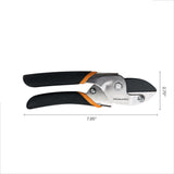 Tijeras de podar capacidad de corte de 5/8 pulgadas con tecnología de palanca de potencia que proporciona más potencia de corte, lo mejor para tallos secos, muertos y ramas pequeñas