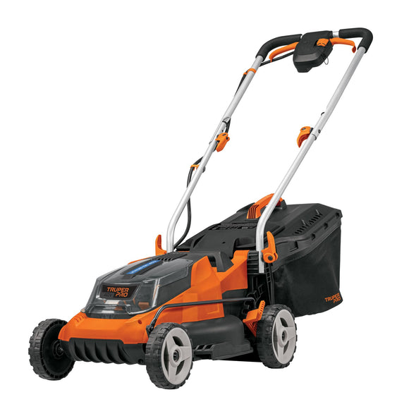 Cortadora de césped inalámbrica 40V, 2 baterías 4Ah, 1 Cargador Dual